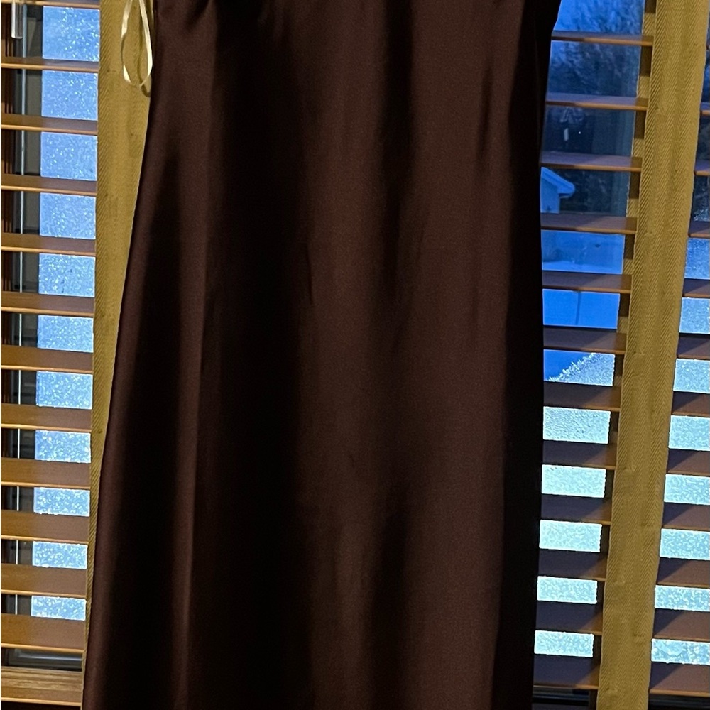 Elegant dark purple Sleeveless Dress